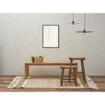 Панно декоративное с эффектом 3d minimalism, с черной рамой, 50х70 см