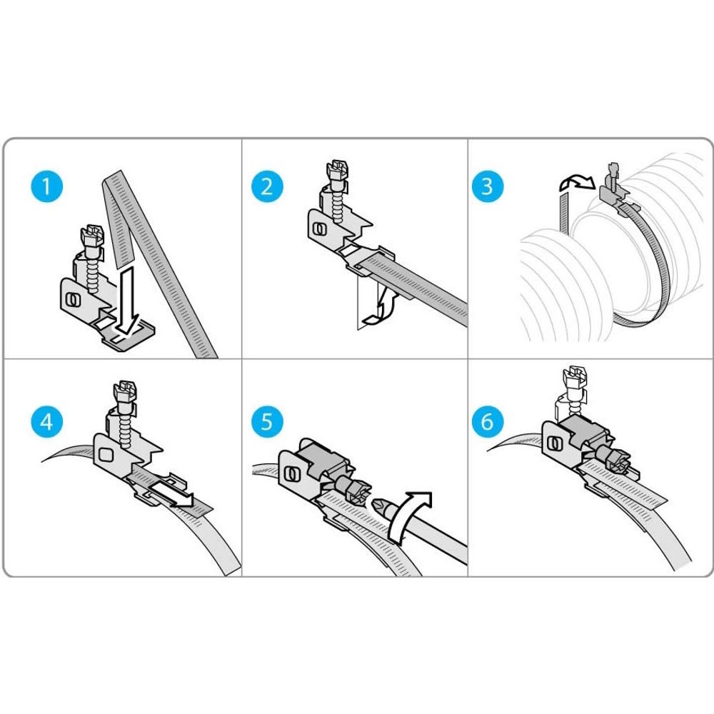 Замок для монтажной ленты CamBox STRIP LOCK TORK