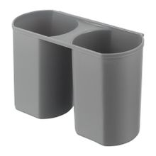 Сушилка для посуды и столовых приборов Hoem WNM-SS-DRNHM-MTPP-GR, 48 см, металл/полипропилен, серый