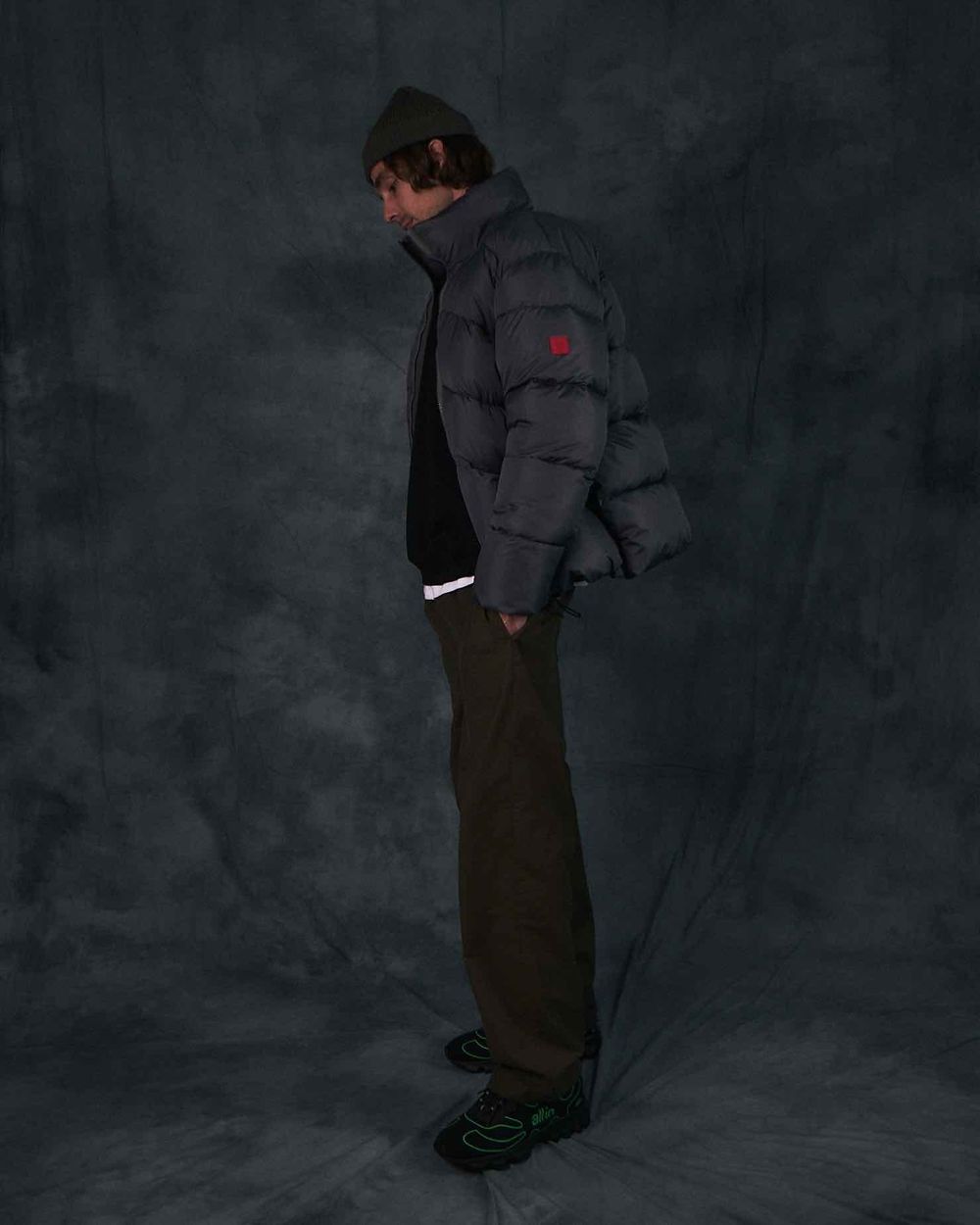 Пуховик МЕЧ FW23 PUFFER Iron Темно-Серая