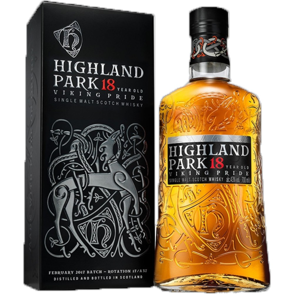 Виски Highland Park 18 Y.O. 0,7 л. В подарочной коробке