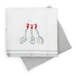 Набор кухонных полотенец 2шт 40х60 Arya home Chief 1B