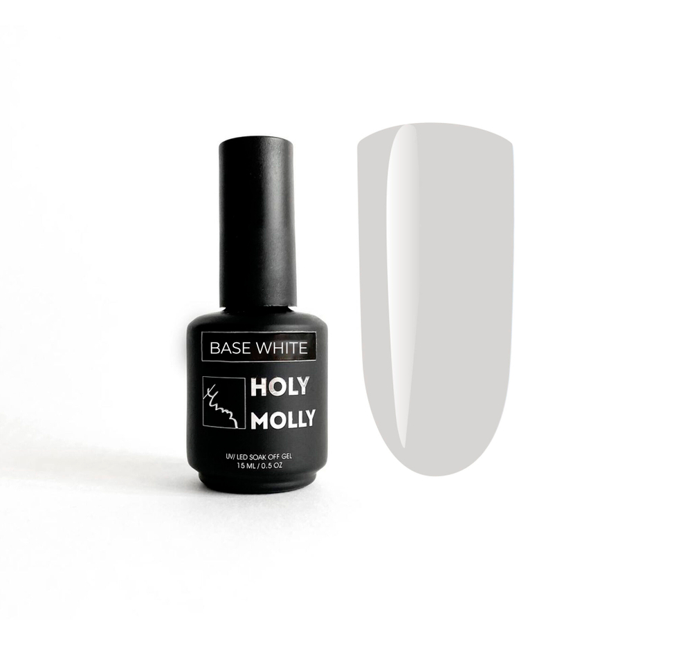 Holy Molly Камуфлирующая база WHITE молочная, 15мл