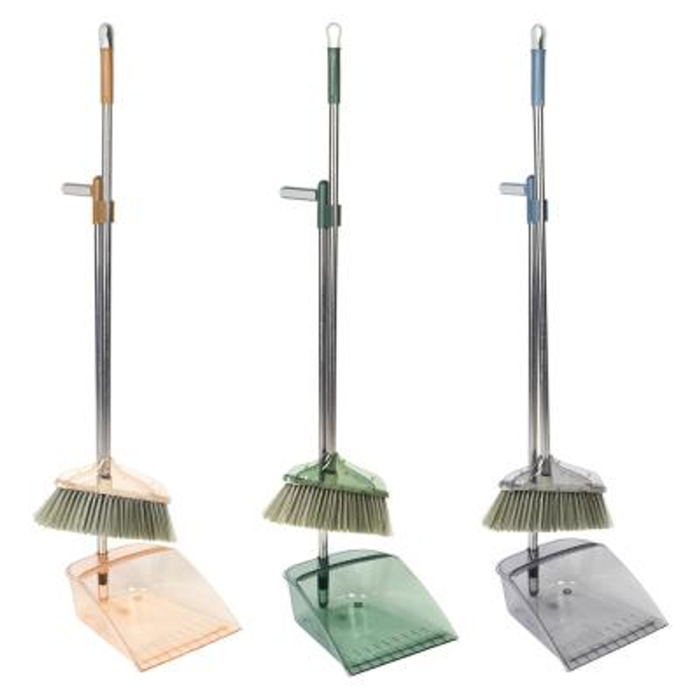 Совок+щетка, пластик, щётка 91х32, совок 82х25см VETTA (12шт/кор)