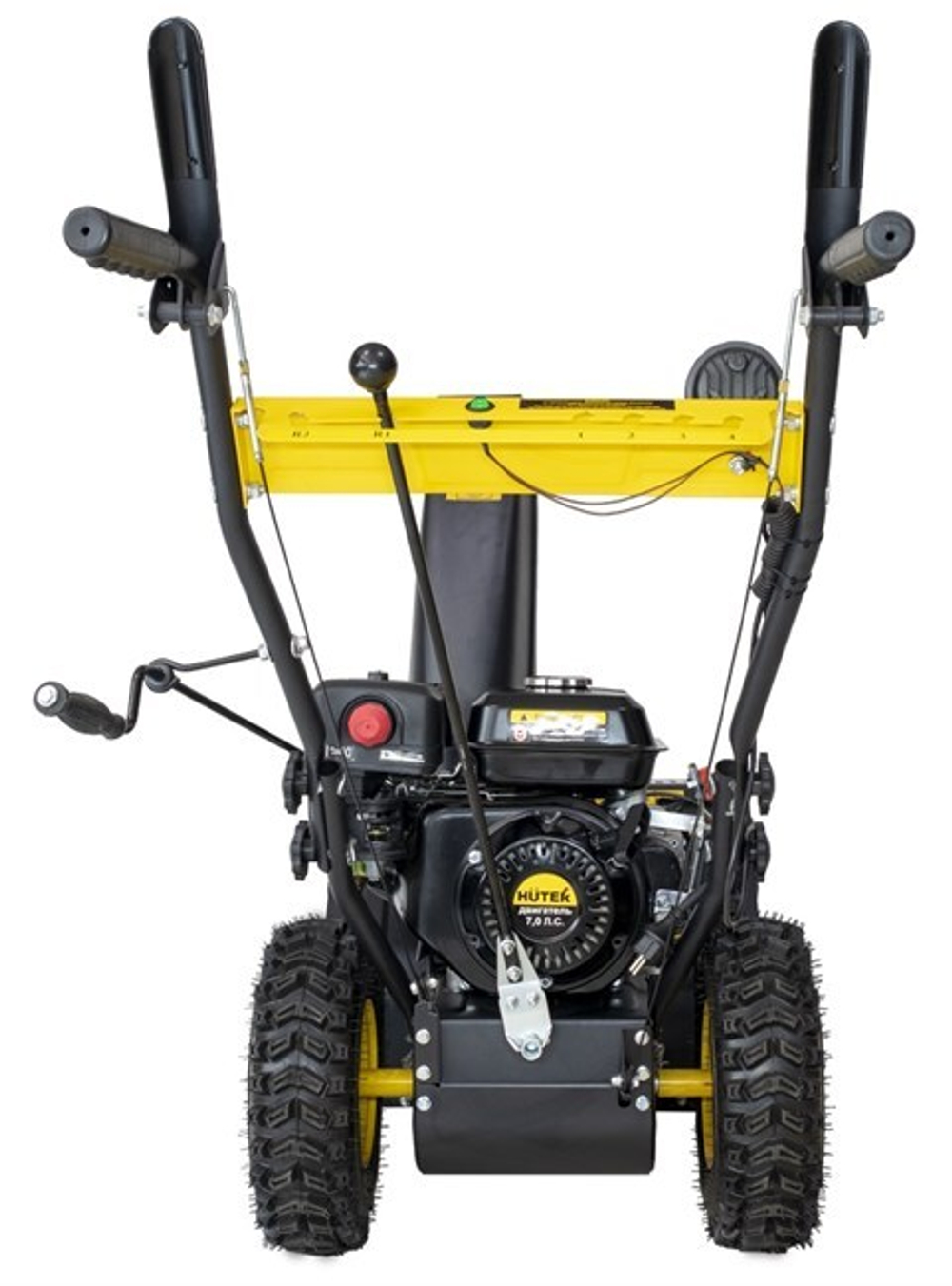 Снегоуборщик Huter SGC 4000E, бензиновый, 6.5л.с., самоходный