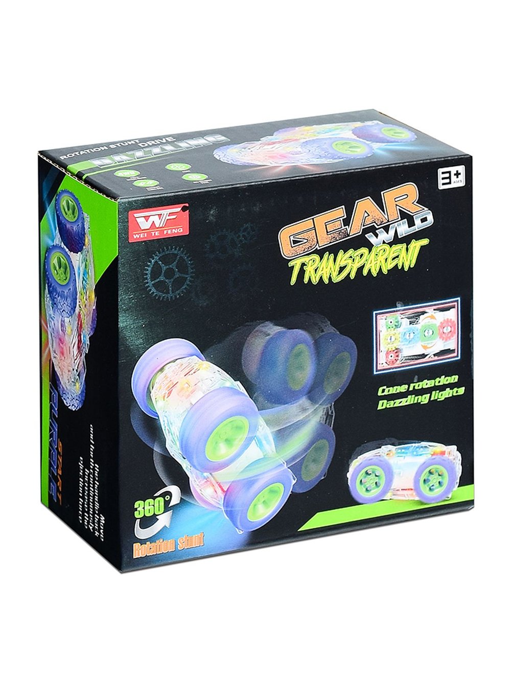 Машинка на батарейках со световыми эффектами (36789A)