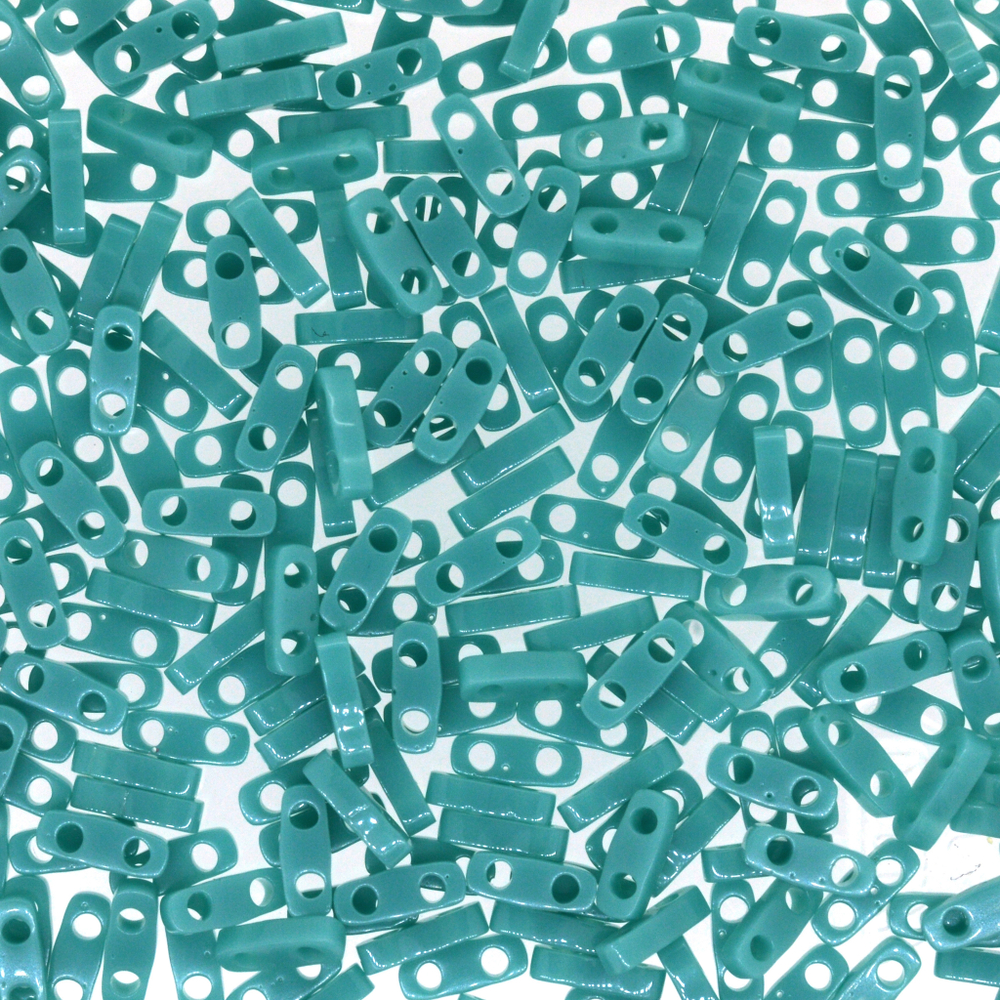 Miyuki Quarter Tila Beads Turquoise Green QTL0412