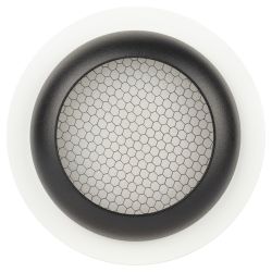 Светильник встраиваемый ЭРА KL111 WH/BK под лампу GX53 белый/черный матовый