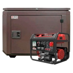 Генератор бензиновый SUNREKA G10000TEAX с кожухом Geon 1200 RAL 8019