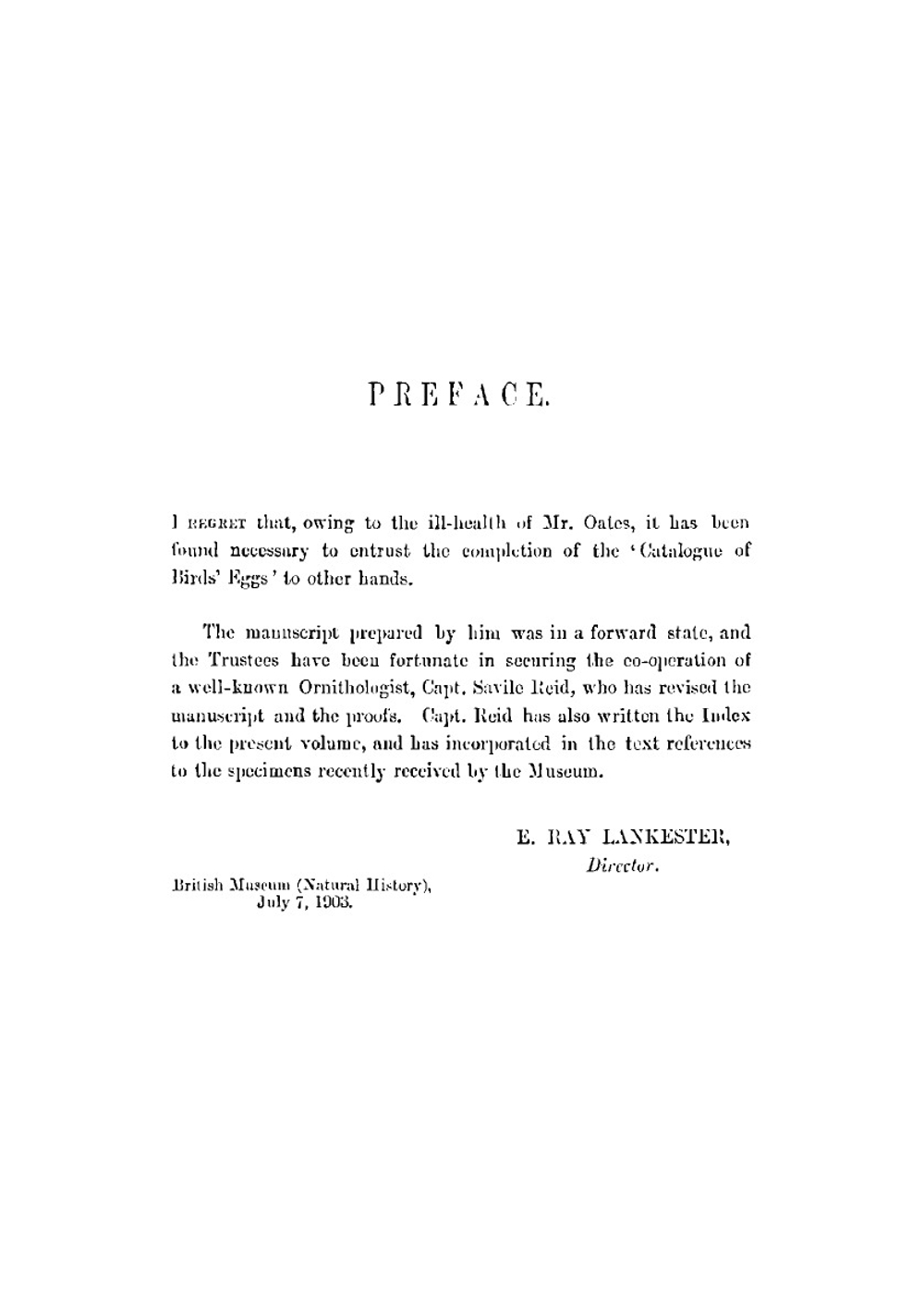 Catalogue of the Collection of Birds' Eggs in the British Museum / Каталог коллекции яиц птиц в Британском музее. Volume 3 / Том 3. | William Robert Ogilvie-Grant