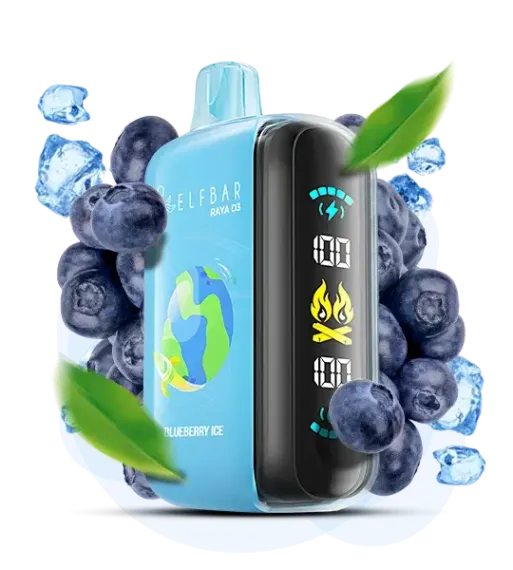 ELF BAR RAYA D3 - Blueberry Ice (5% nic)