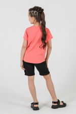 Фуфайка (футболка) для девочки Гретта-1 Виотекс КОРАЛЛОВЫЙ