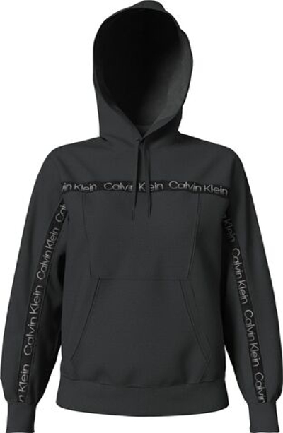 Женская теннисная куртка Calvin Klein PW Hoodie - Black