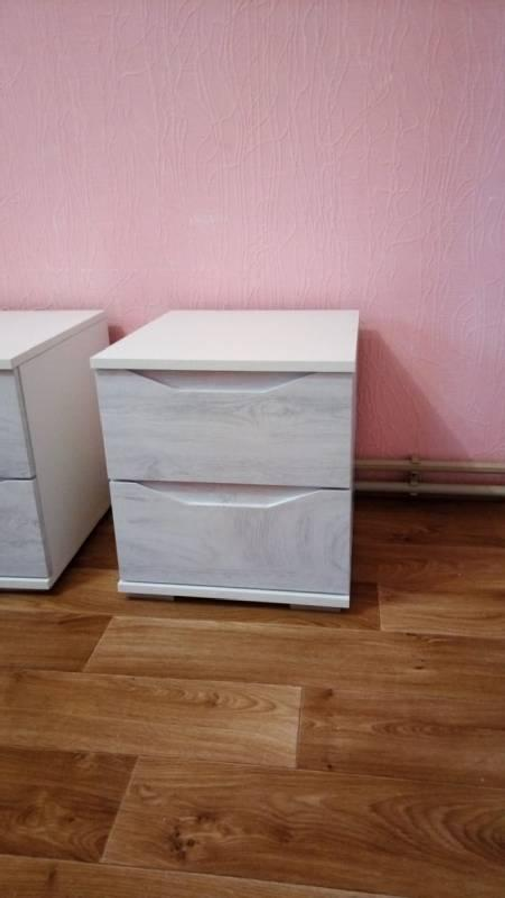 Тумба Сорренто Белый/Рамбла