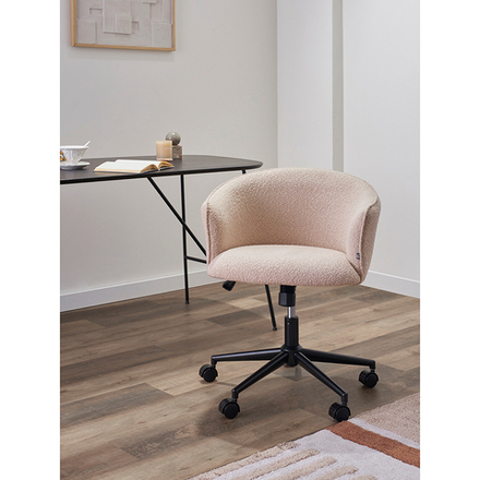 Кресло Bergenson Bjorn Paal, букле, бежевое