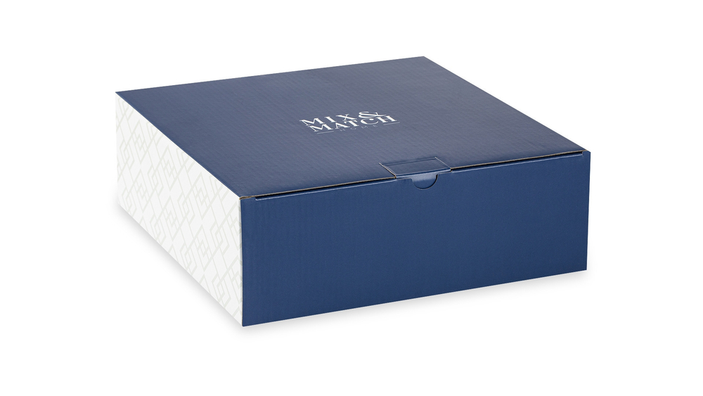 Набор тарелок десертных 4шт 20.5см Mix&Match Home Счастливая Звезда