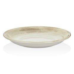 Тарелка глубокая 500 мл d 21 см h2,7 см Falme Brown By Bone Innovation [6]