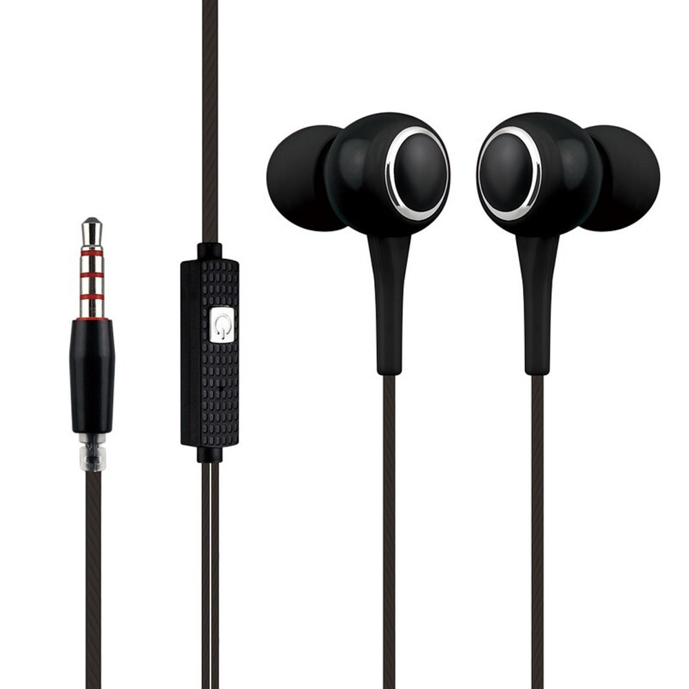 Наушники с микрофоном KIN K28 (черный)