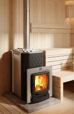 Печь для бани Сибирь-30 ЛКП Профи Панорама (2.0)