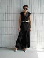 Жилет "Жена Бонда" в черном