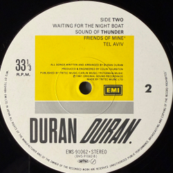 Виниловая пластинка Duran Duran ‎– Duran Duran LP