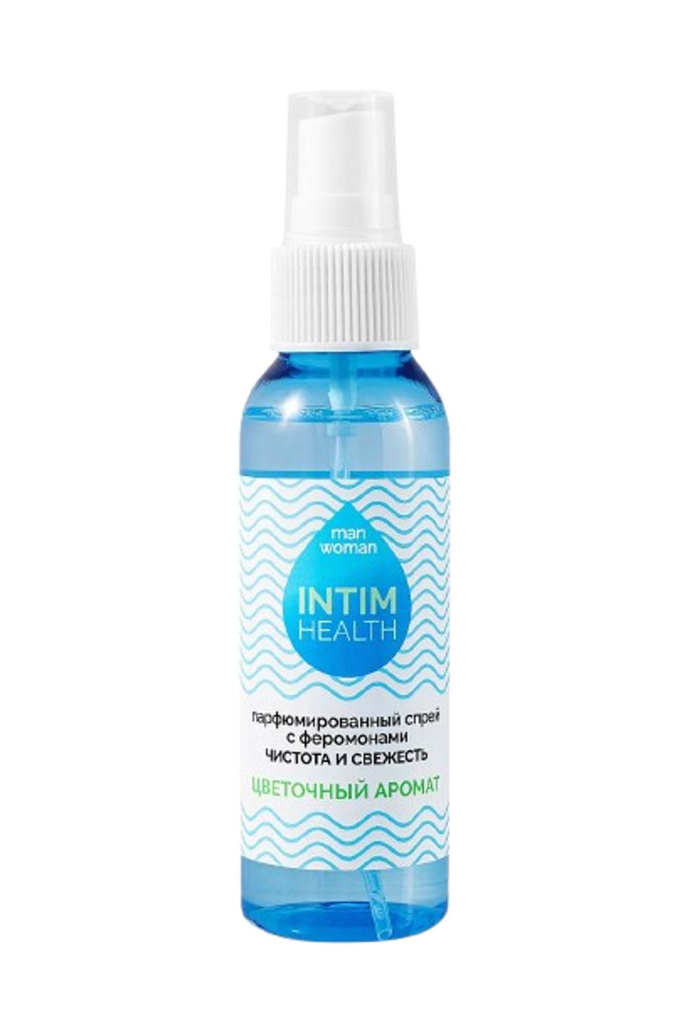 Спрей с феромонами для нижнего белья и тела Intim Health, цветочный аромат