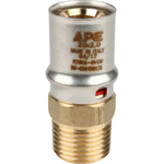 Переходник STOUT НР 1/2" х20 пресс