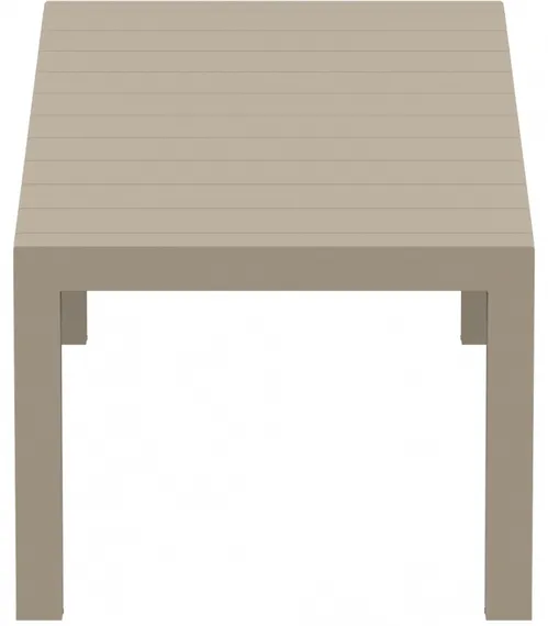 Раздвижной уличный стол Vegas 180-220х100 см, бежевый