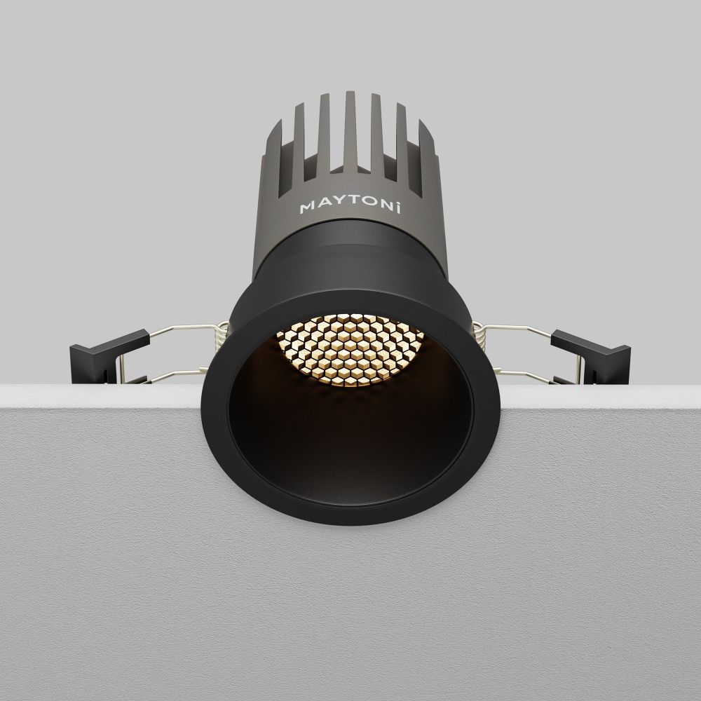 Светильник встраиваемый светодиодный Maytoni   DL118-15W-3K-B