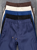 Льняные брюки Zegna