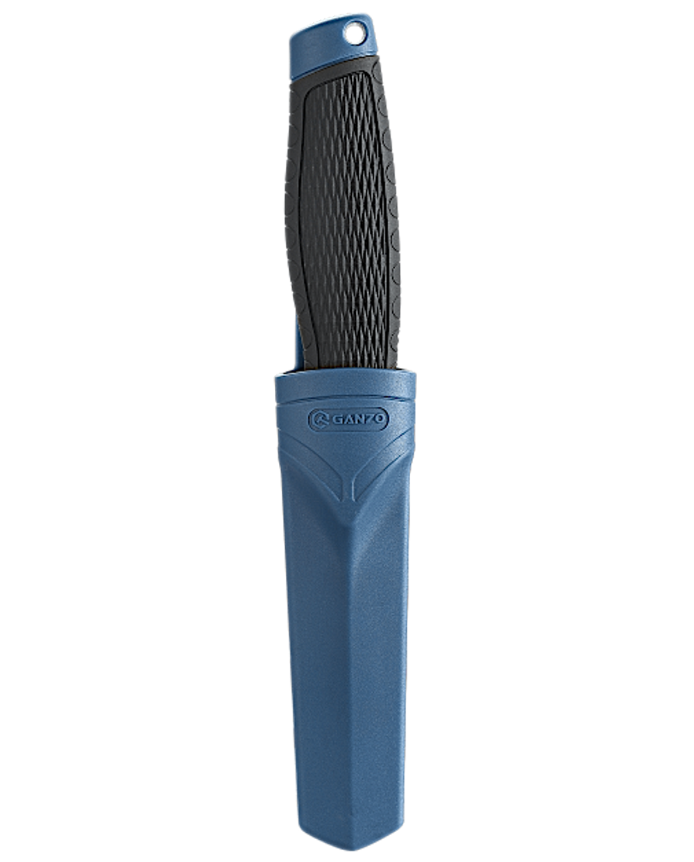 Нож Ganzo G806-BL черный с синим 8CR14