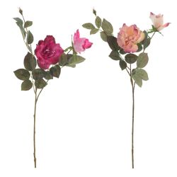 GAEM Цветок искусственный "Роза", L21 W18 H80 см, 2в.