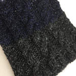 MOULINE Alba Botto Giuseppe 100% Меринос 2400м/100гр. col.1266/nero Сине-черное мулине