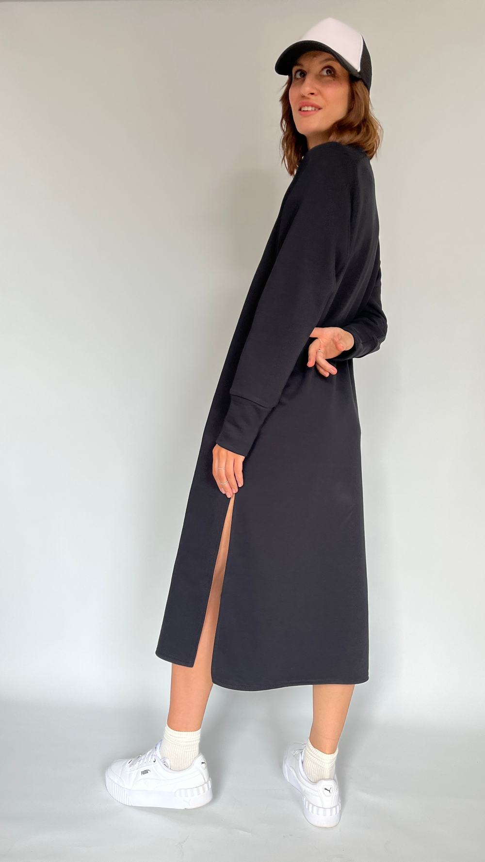 Платье свитшот