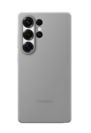 Силиконовый чехол для Galaxy S25 Ultra , серый