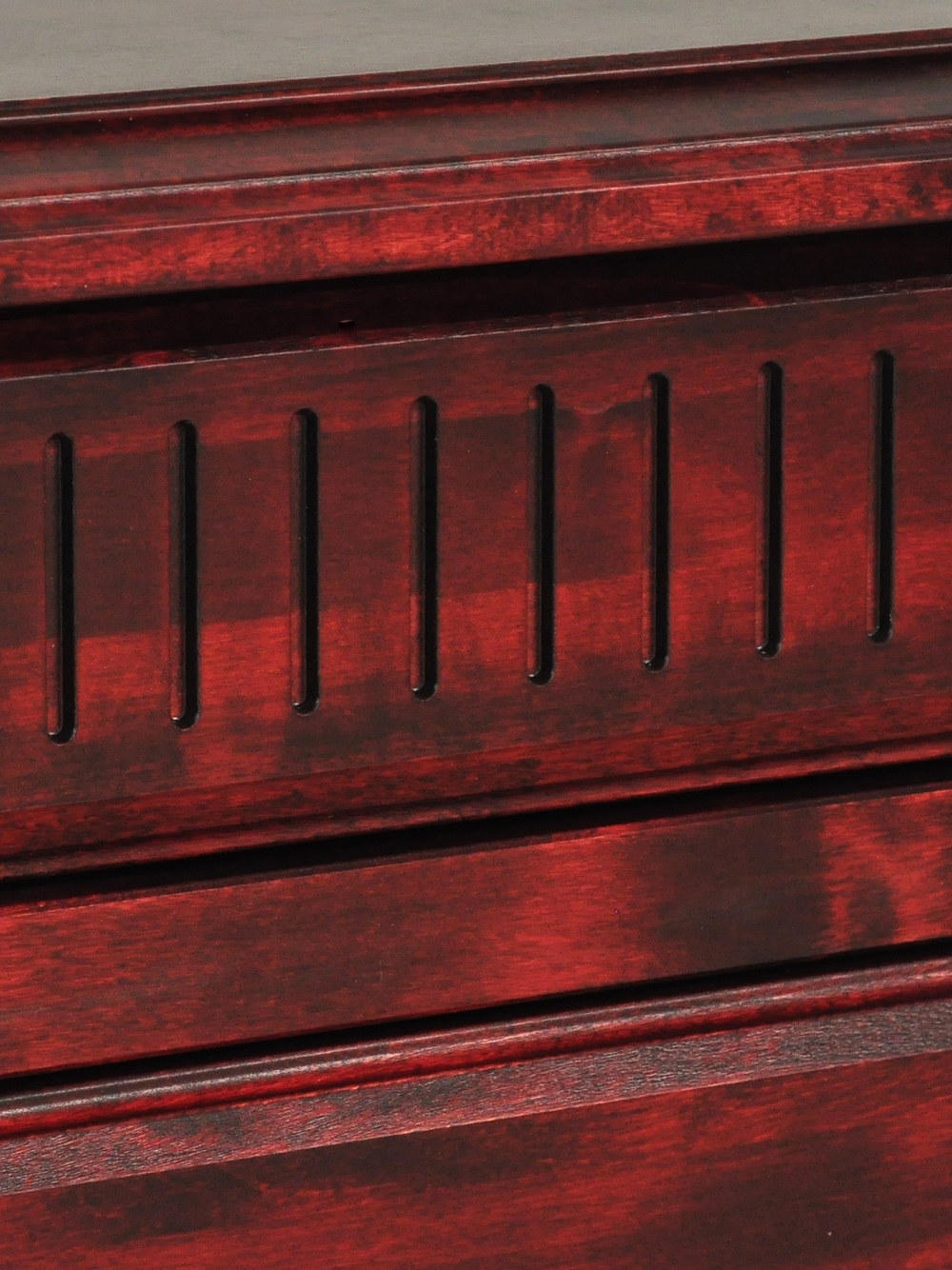 Комод 110х50х94 Joly, с ящиками для одежды, в прихожую, спальню, гостиную, массив березы, красный, MAKOSA