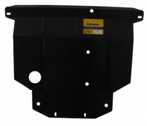 Усиленная защита Motodor картера двигателя, кпп. 2 мм, сталь. для Mazda 323 VI 2001-2002 арт.01111