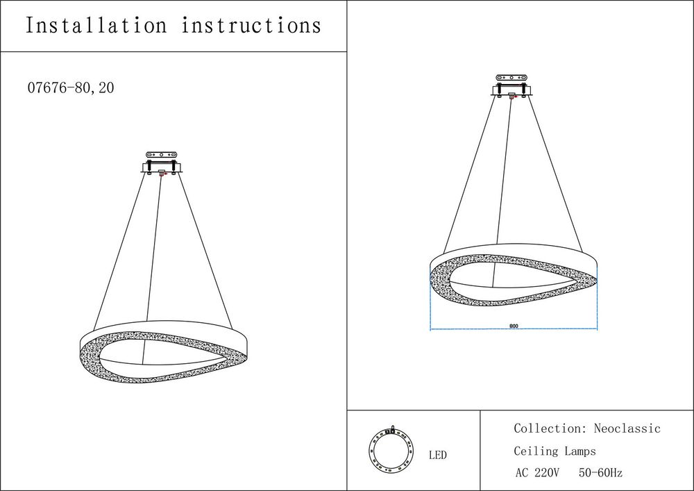 Kink Light 07676-80,20 Подвес Тауна бронза
