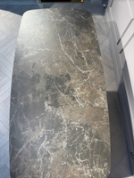 Стол обеденный Ist Casa Римини, 200х110х76 см, коричневая керамика