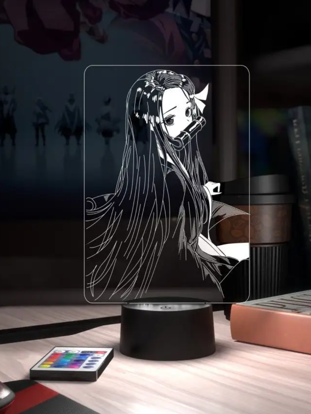 3Д-НОЧНИК "Нэдзуко Камадо" (Nezuko Kamado) Клинок, рассекающий демонов