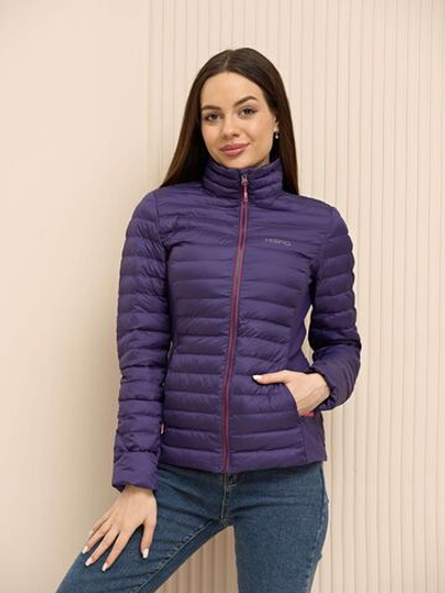 Куртка женская HISPO Анна, для города и спорта, цвет: фиолетовый