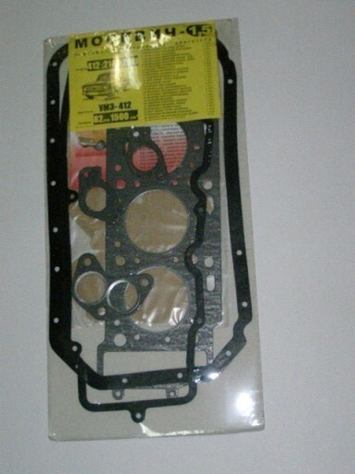 Набор прокладок двигателя 1500 (Ростов)