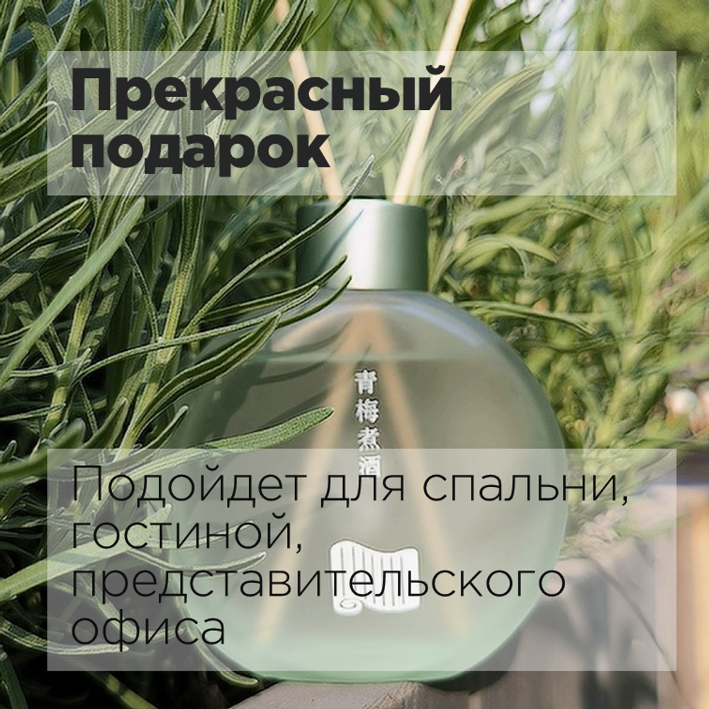 Диффузор ароматический для дома с тростниковыми палочками ИСТОРИЯ ГЕРОЕВ