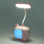Настольная лампа «Sweet - TV time» LED, USB 0.6-4.2W 5V, Розовый