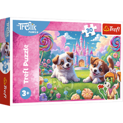 Pazl \ Puzzle \ Пазлы Puzzles - "30" - A world full of smiles / KAZSTUDIO SA The Treflik Family