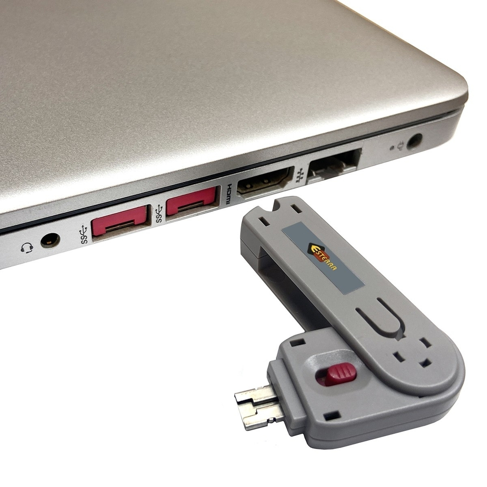 Аксессуар Espada USB блокиратор портов (в комплекте 10 заглушек) ELock10, Esterra (46006)