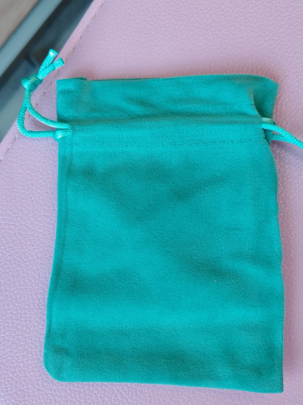 мв90-б Мешочек велюровый 90*70мм, бирюзовый