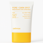 Celimax Крем солнцезащитный выравнивающий - Pore+dark spot brightening care SPF50+PA++++, 50мл