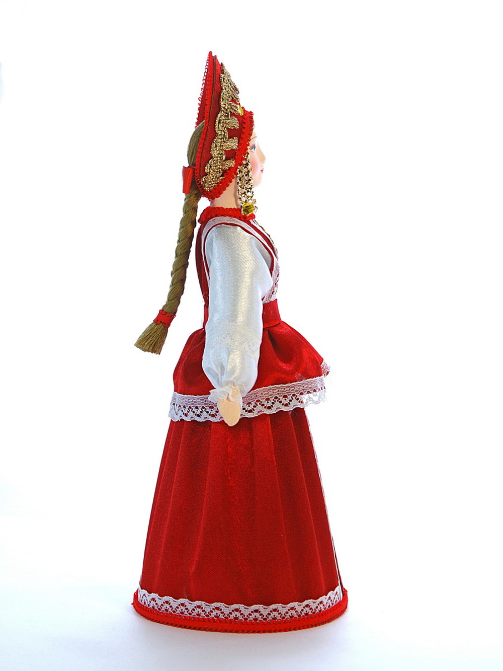 Кукла коллекционная в Девичьем летнем костюме