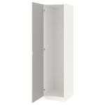 Пенал PAX IKEA с 1 дверью 50x60x201 cm 50*60*201 см, Белый   Фиеста